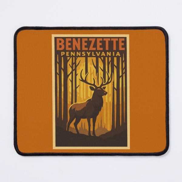 Item preview, Benezette Pennsylvania designed and sold by Broken Antler Designs .