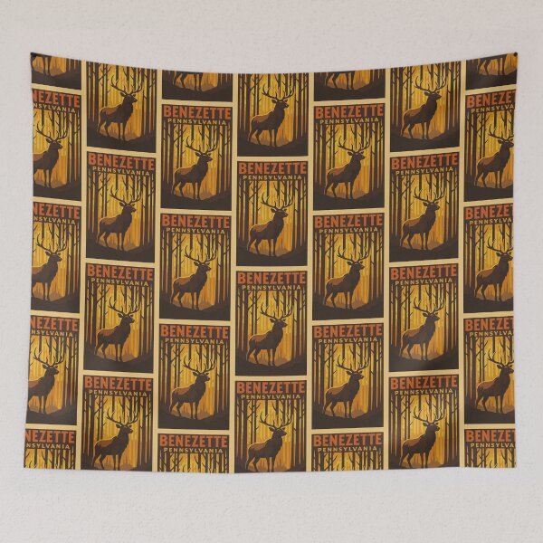 Item preview, Benezette Pennsylvania  designed and sold by Broken Antler Designs .