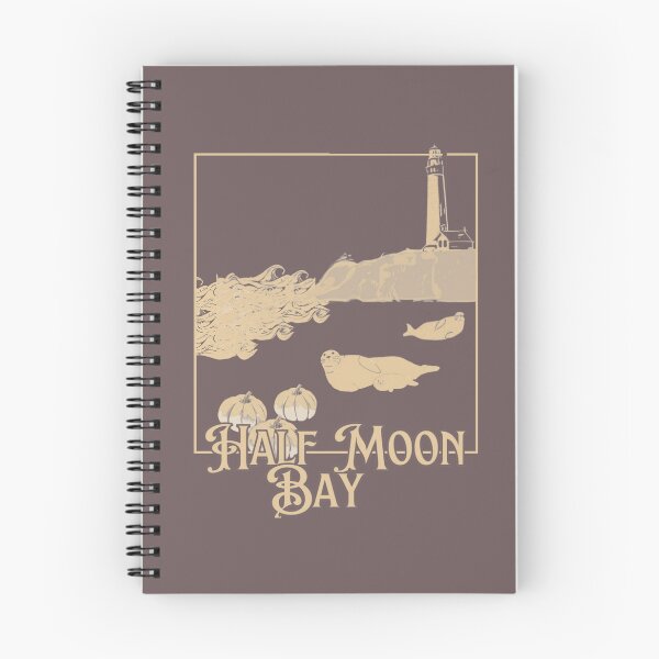 Item preview, Half Moon Bay Beach designed and sold by TaraPen.