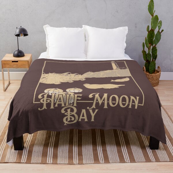 Item preview, Half Moon Bay Beach designed and sold by TaraPen.
