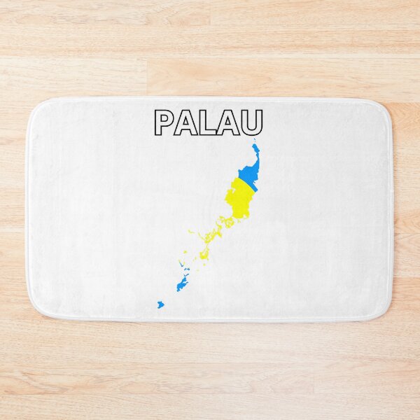 Item preview, Palau Flag Map designed and sold by atomstartup.