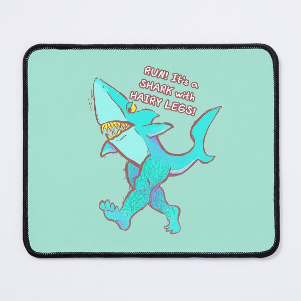 Item preview, Shark with Hairy Legs! designed and sold by Evan Sweeney.