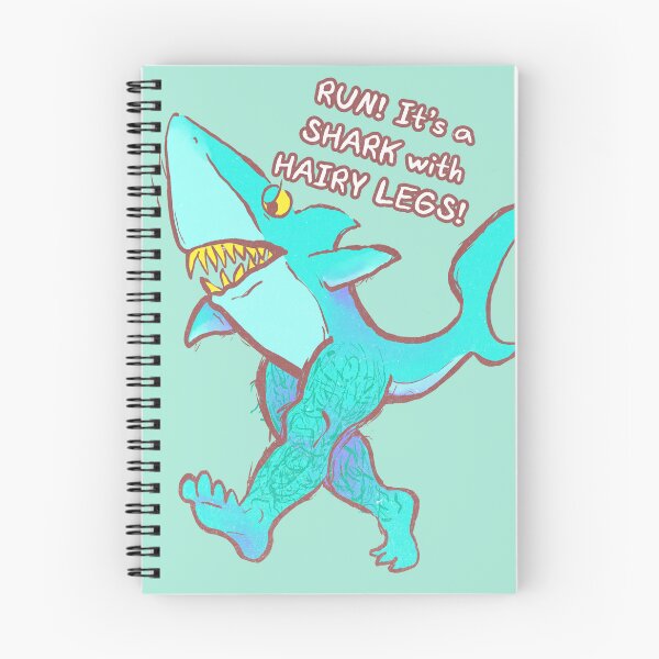 Aperçu de l'œuvre Requin aux pattes velues ! créée et vendue par Evan Sweeney.