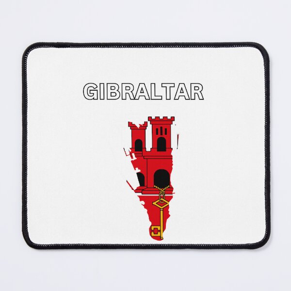 Item preview, Gibraltar Flag Map Design designed and sold by atomstartup.