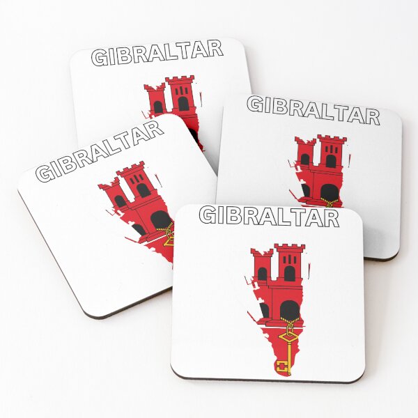 Item preview, Gibraltar Flag Map Design designed and sold by atomstartup.