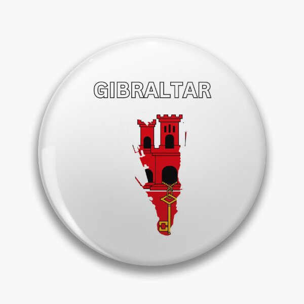 Item preview, Gibraltar Flag Map Design designed and sold by atomstartup.