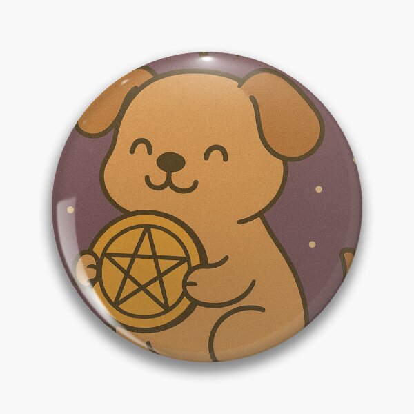 Item preview, The Dog – Cute Tarot Card Animal Illustration designed and sold by Heavenly-Cloudz.