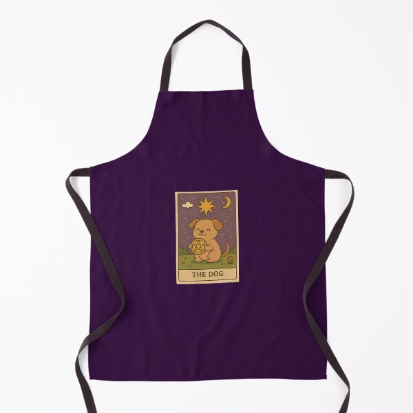 Item preview, The Dog – Cute Tarot Card Animal Illustration designed and sold by Heavenly-Cloudz.