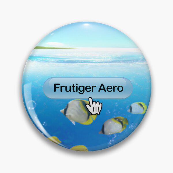 Artikelvorschau, Frutiger Aero Button entworfen und verkauft von LGA-SHOP.