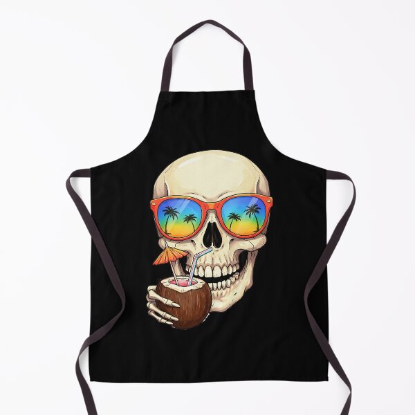Item preview, Tropical Skull – Beach Vibes designed and sold by TheSkullRoom.