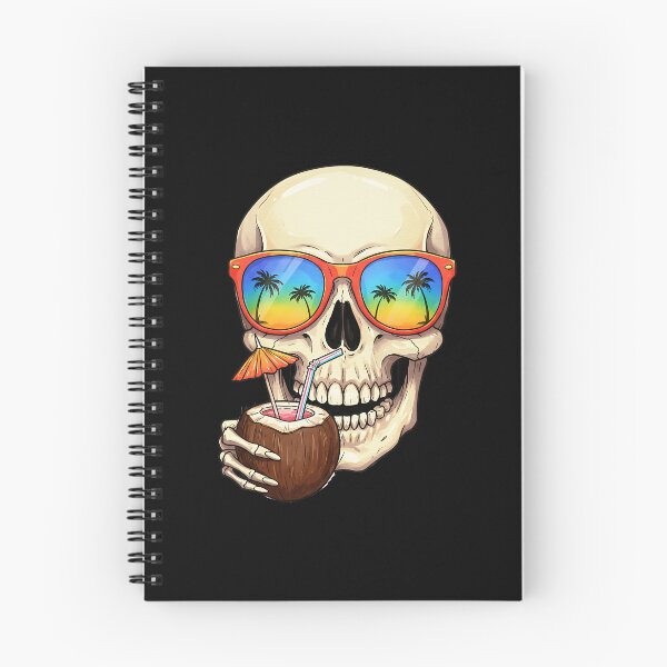 Item preview, Tropical Skull – Beach Vibes designed and sold by TheSkullRoom.