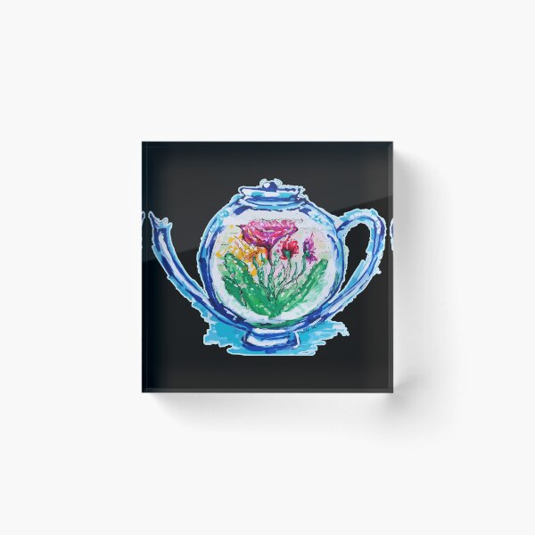 Item preview, Flower Teapot designed and sold by JoseloRochaArt.