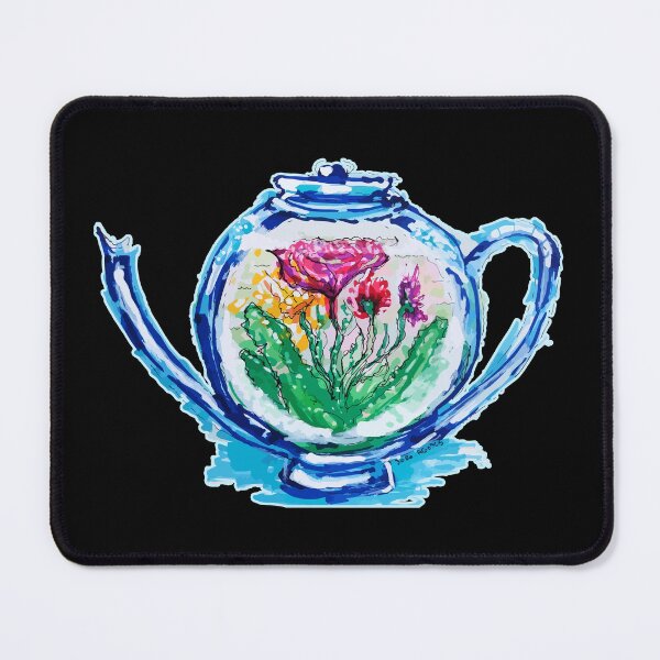 Item preview, Flower Teapot designed and sold by JoseloRochaArt.