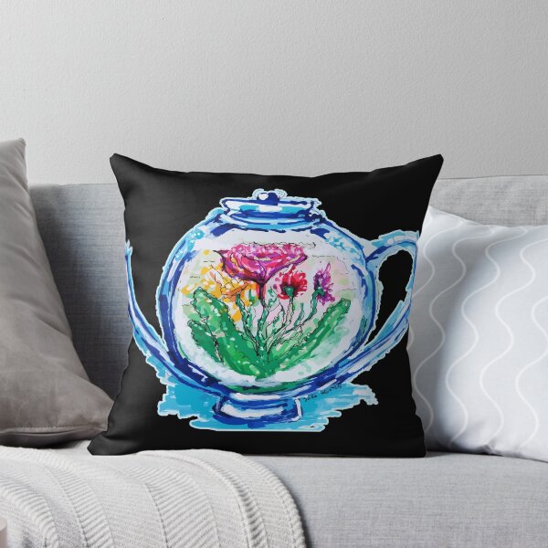 Item preview, Flower Teapot designed and sold by JoseloRochaArt.