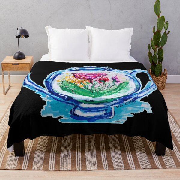 Item preview, Flower Teapot designed and sold by JoseloRochaArt.