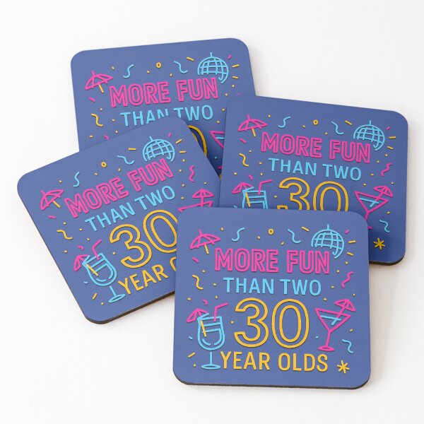 Item preview, More Fun Than Two 30 Year Olds – Funny 60th Birthday Design designed and sold by LunaSpellStudio.