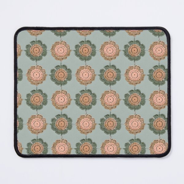 Item preview, Vintage Crochet Flower Pattern in Blue Pastel Colors designed and sold by The Crazy Cat Lady.