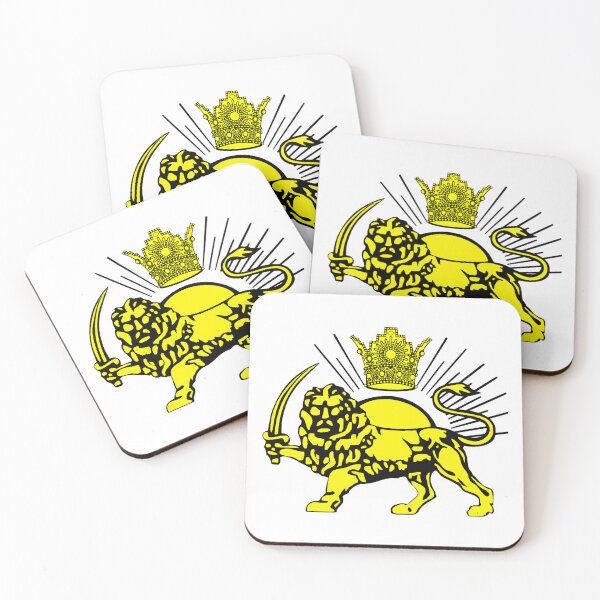 Item preview, Iranian Symbol of Lion with Sun and Sword Along with Pahlavi Crown designed and sold by abbeyz71.