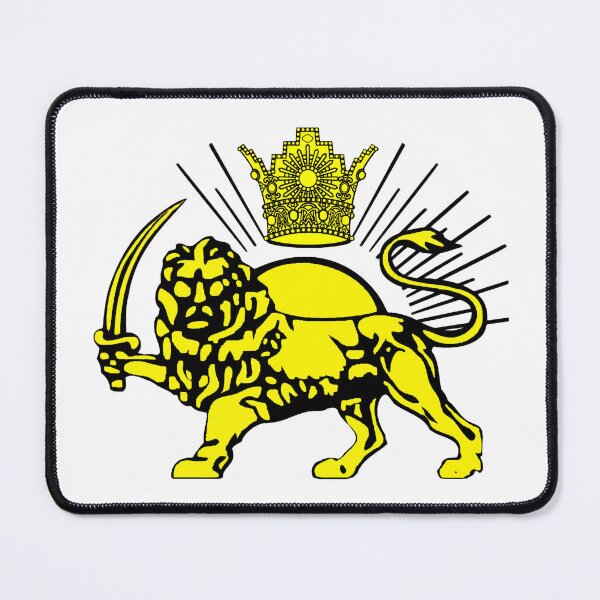 Item preview, Iranian Symbol of Lion with Sun and Sword Along with Pahlavi Crown designed and sold by abbeyz71.
