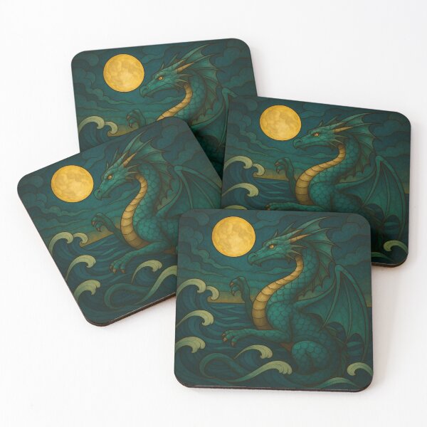 Item preview, Dragon protector of the ocean  designed and sold by Bellbane.