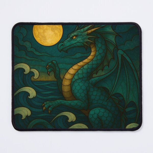 Item preview, Dragon protector of the ocean  designed and sold by Bellbane.