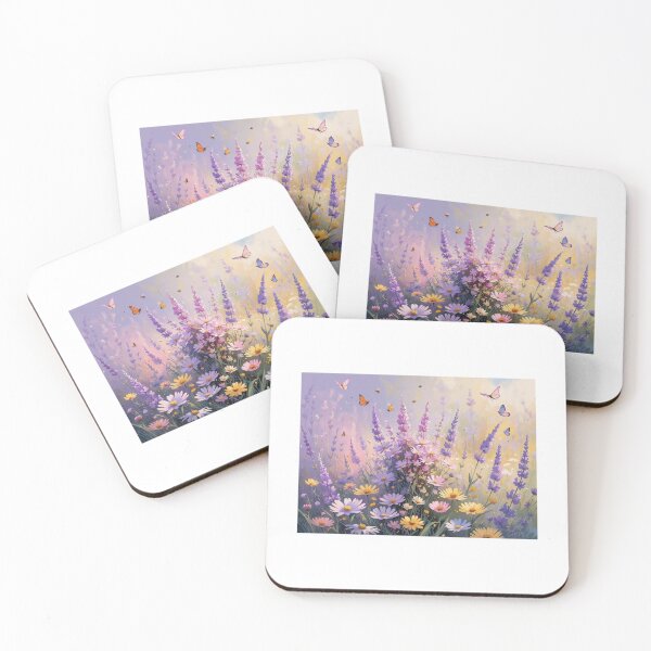 Item preview, Wildflower Meadow: A vibrant field of wildflowers  designed and sold by SashKav.