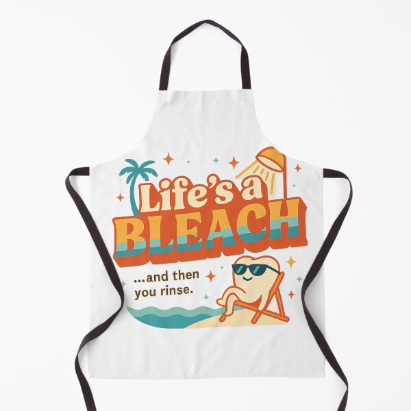 Item preview, Life’s a Bleach Dentist Humor – Funny Dental Hygienist & Dentist Shirt designed and sold by Zippitydodads.