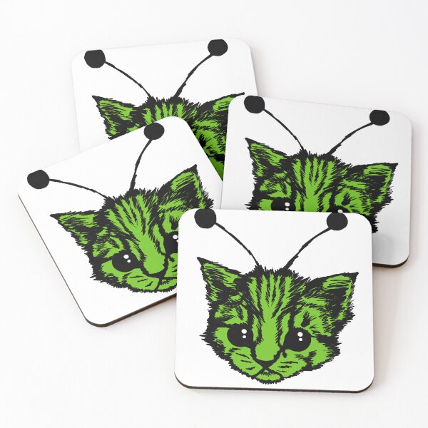 Item preview, alien kitty 2 designed and sold by Kirsten Tjelmeland.