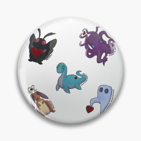 Item preview, Cute Cryptids Pack 1 designed and sold by unstablecreativ.