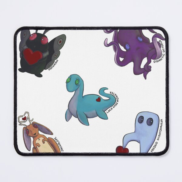 Item preview, Cute Cryptids Pack 1 designed and sold by unstablecreativ.