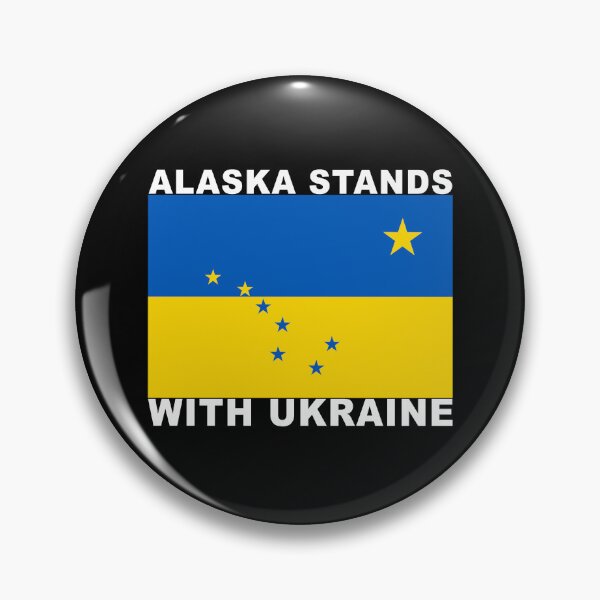 Item preview, Alaska Stands With Ukraine designed and sold by Aide.