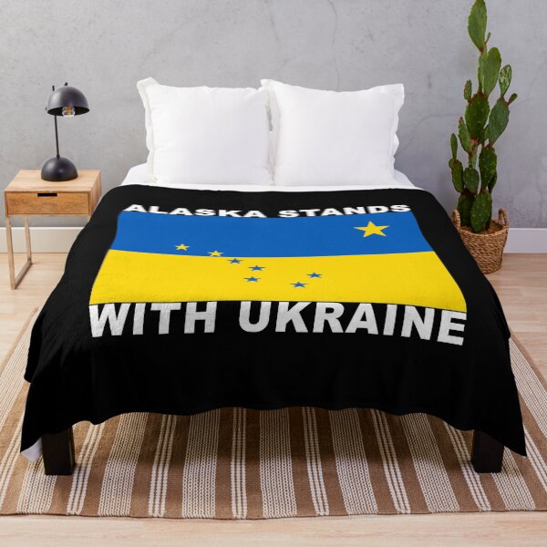 Item preview, Alaska Stands With Ukraine designed and sold by Aide.