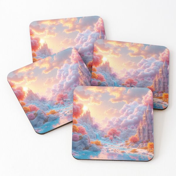 Item preview, Winter Glow Over Twin Castles designed and sold by StreetPulseWear.