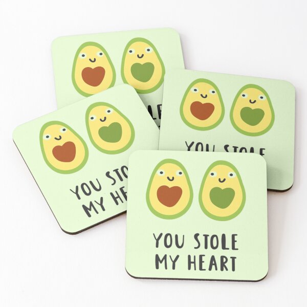 Item preview, You Stole My Heart- Avocado Love designed and sold by Goska71.