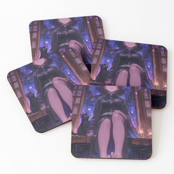 Item preview, Kanao Tsuyuri Demon Slayer Anime Wisteria Twilight Glow designed and sold by juniorcastros.