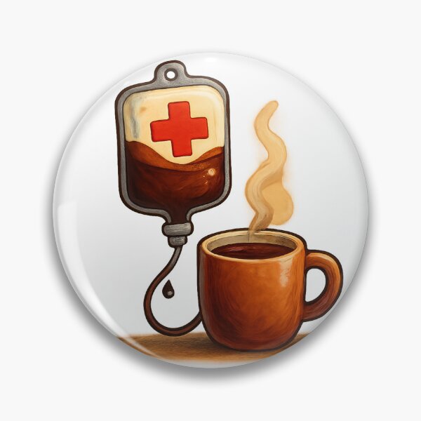 Item preview, Nurse Life Support - Caffeine IV Drip Humor designed and sold by TONSNAP.