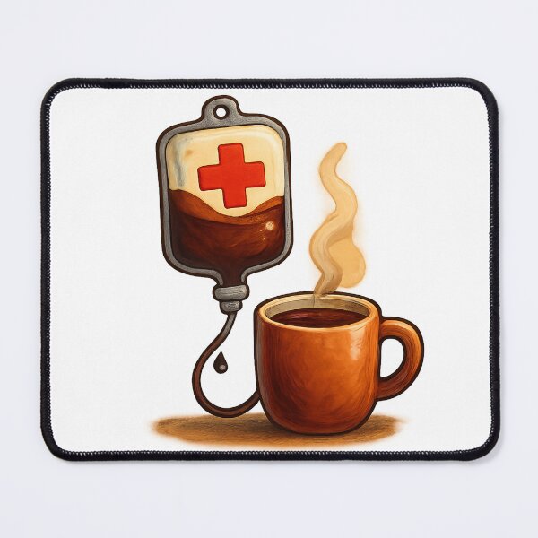 Item preview, Nurse Life Support - Caffeine IV Drip Humor designed and sold by TONSNAP.