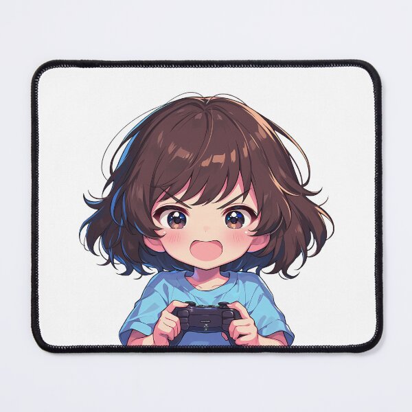 Item preview, Shiho Nishizumi Girls und Panzer Anime Chibi Determined Gamer designed and sold by juniorcastros.