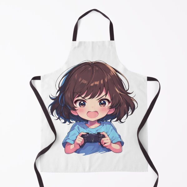 Item preview, Shiho Nishizumi Girls und Panzer Anime Chibi Determined Gamer designed and sold by juniorcastros.