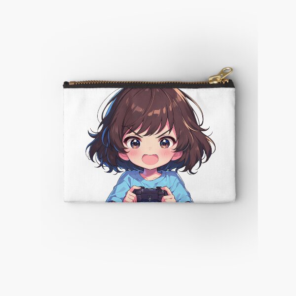 Item preview, Shiho Nishizumi Girls und Panzer Anime Chibi Determined Gamer designed and sold by juniorcastros.