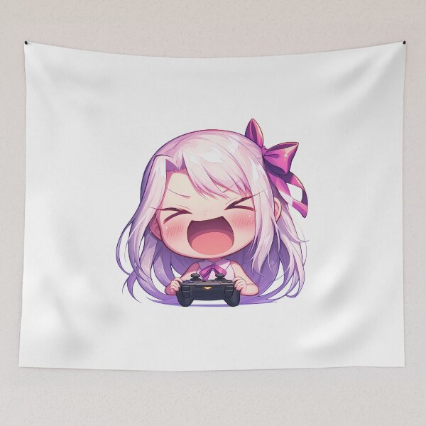 Item preview, Einzbern Illyasviel Fate Stay Night Anime Chibi Gaming Controller designed and sold by juniorcastros.