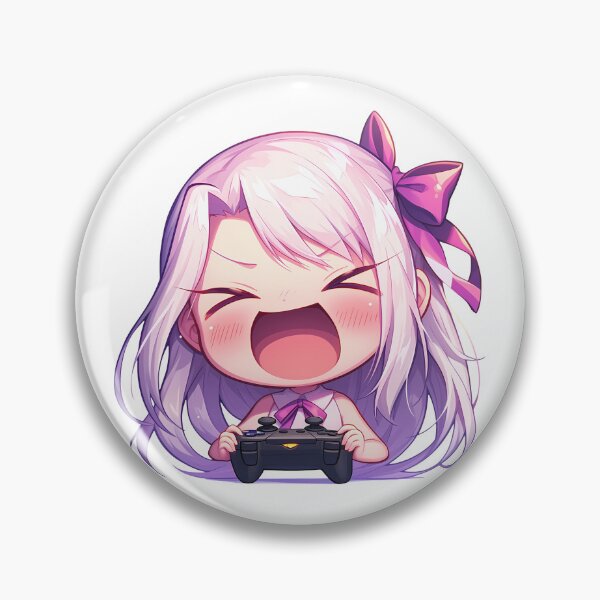 Item preview, Einzbern Illyasviel Fate Stay Night Anime Chibi Gaming Controller designed and sold by juniorcastros.