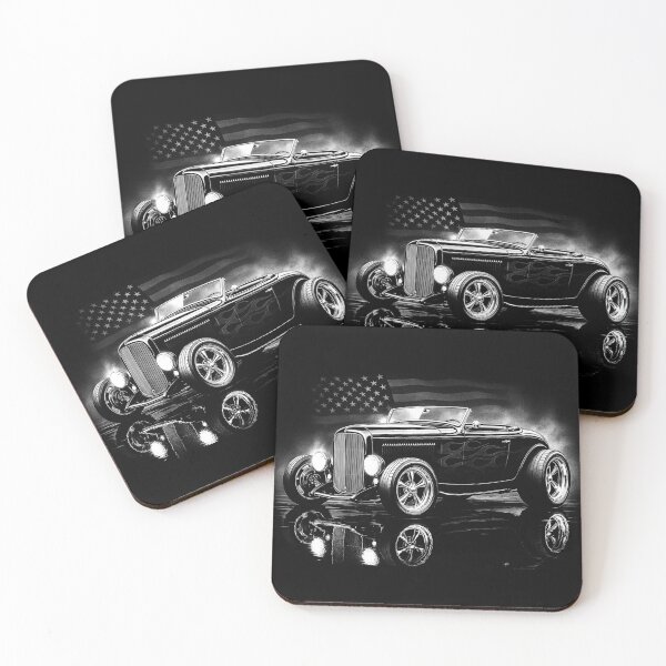 Item preview, 1932 Ford Hot Rod – American Roadster Wall Art designed and sold by Stinky Lincy's Apparel Company.