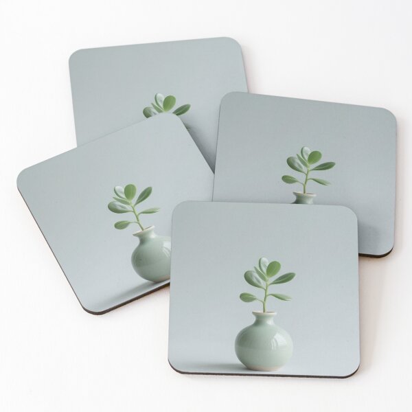 Item preview,  green, plant, grey, natural, kawaii, cute, modern, aesthetic, minimalist, chubby, adorable designed and sold by SasiPen.