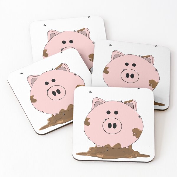 Item preview, Pig in Mud  designed and sold by Anique's Myles Art.