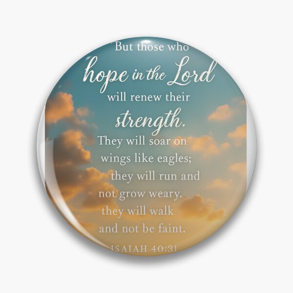 Item preview, Soar on Wings Like Eagles — Isaiah 40:31 Inspirational Sky View designed and sold by Ranzors-Shop.