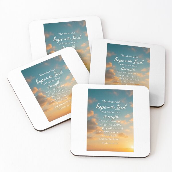 Item preview, Soar on Wings Like Eagles — Isaiah 40:31 Inspirational Sky View designed and sold by Ranzors-Shop.
