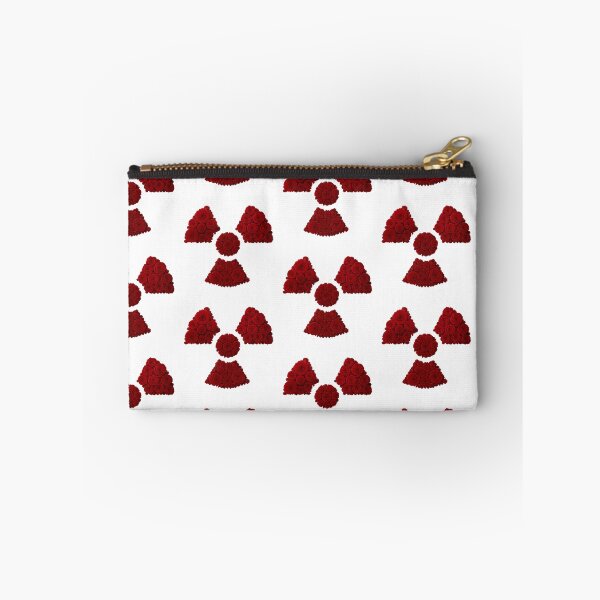 Item preview, Red Floral Radiation Trefoil  designed and sold by goodtorad.