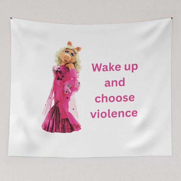 Item preview, I do not condone violence but Miss Piggy might designed and sold by katiepdill.