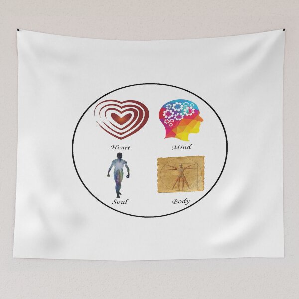 Item preview, Heart Mind Body Soul designed and sold by Staze-Fashion.